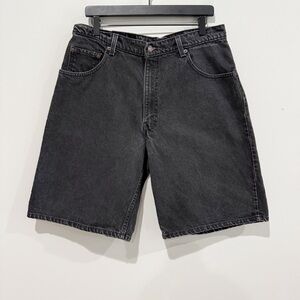 LEVI’S Vintage 560 Black Jorts Jean Shorts Loose Fit Men’s Size 36